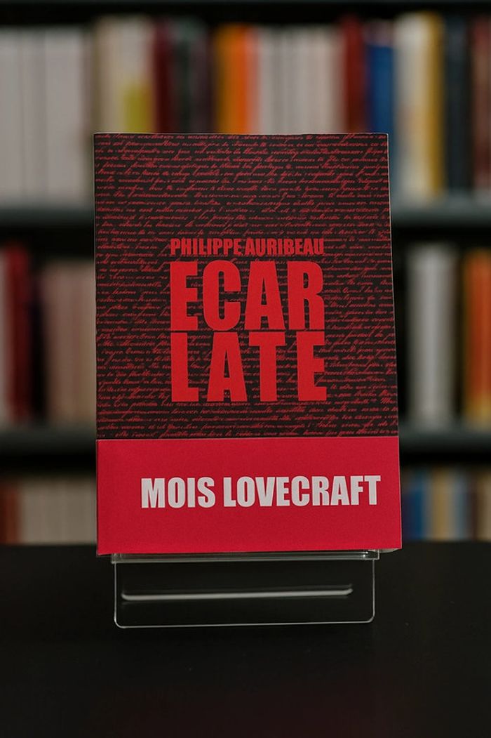 Écarlate – Philippe Auribeau (Thriller lovecraftien Neuf, sous blister)