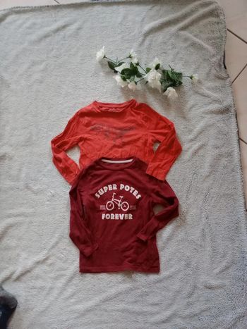 T-shirts 5 ans # lot de 2 c76