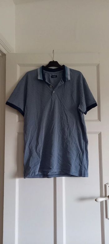 Polo manches courtes Jack & Jones bleu XL
