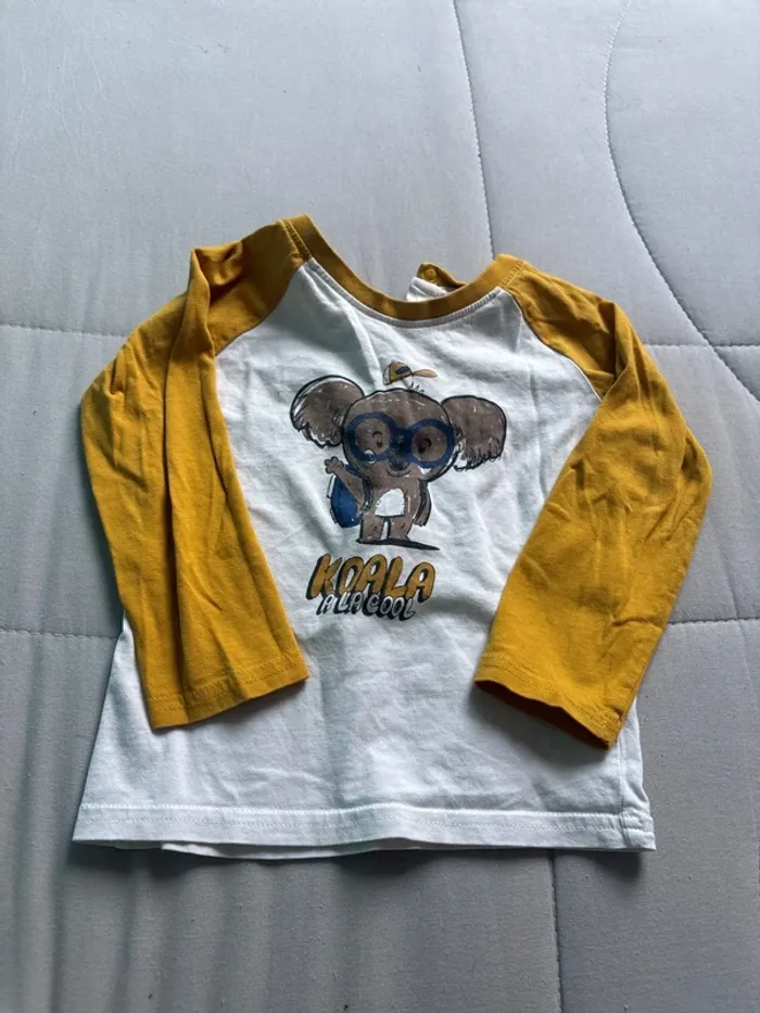 T-shirt manches longues gemo 24m - photo numéro 3