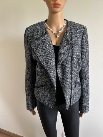 Veste bleue marine et chamarrée S.Oliver taille 42 bon état