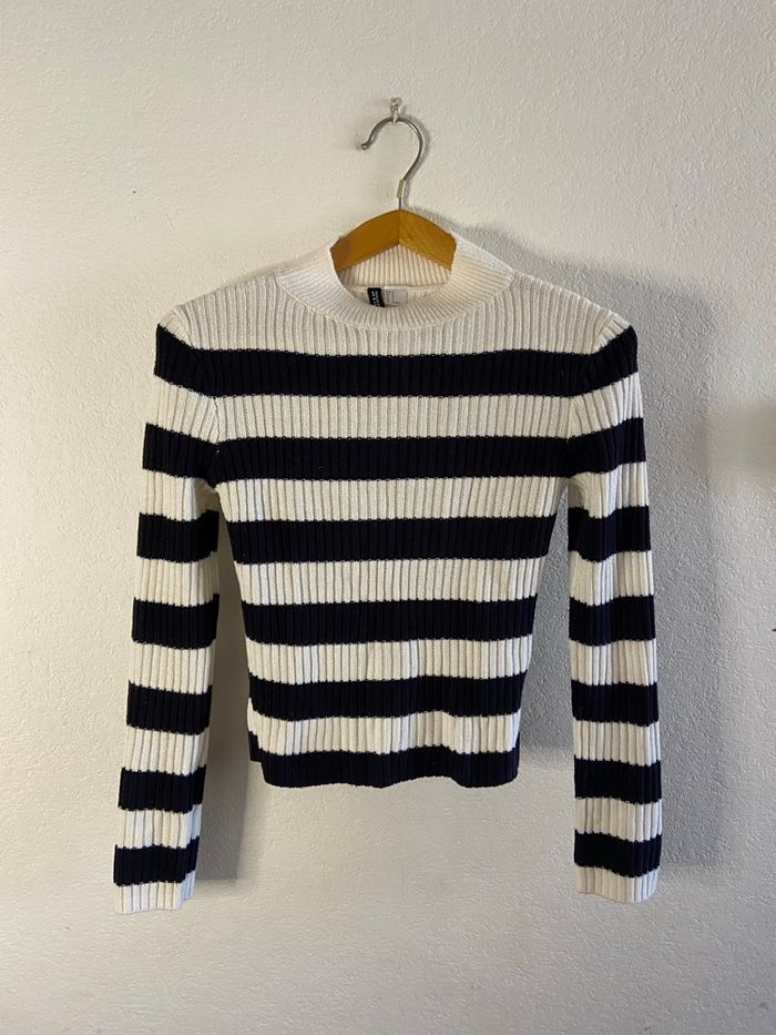 Pull rayé H&M femme