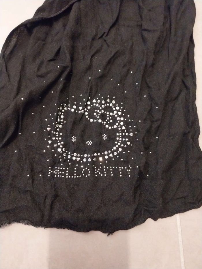 Echarppe noire hello kitty - photo numéro 3