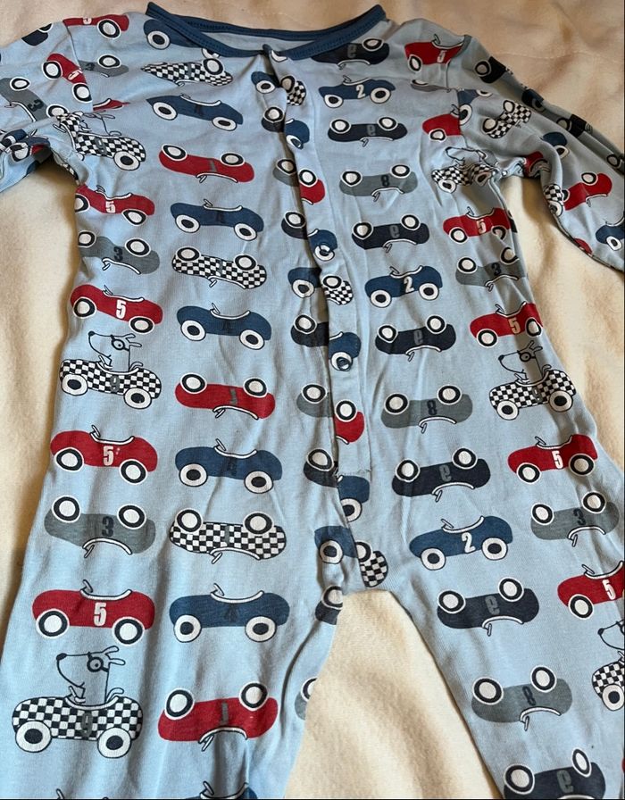 Pyjama combinaison voiture 4 ans - photo numéro 5