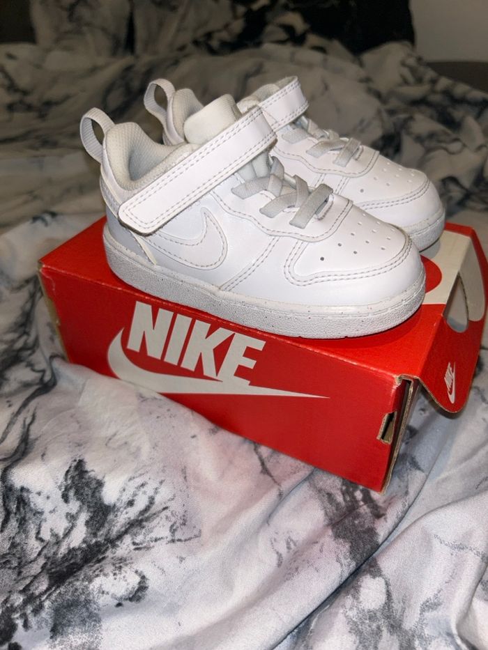 Nike Court Borough Blanc - photo numéro 3