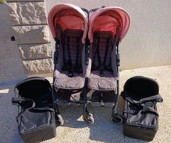 Poussette jumeaux/double