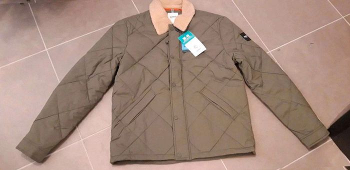 Blouson deperlant aigle vert kaki TL neuf