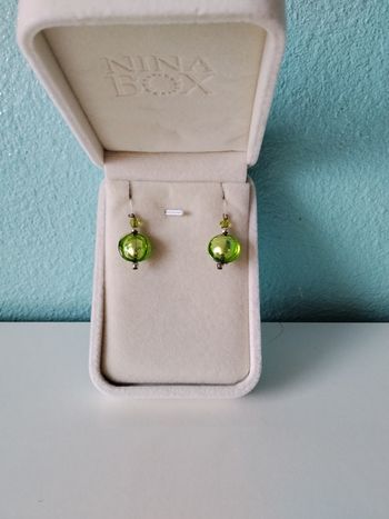 Boucles d'oreilles métallisé