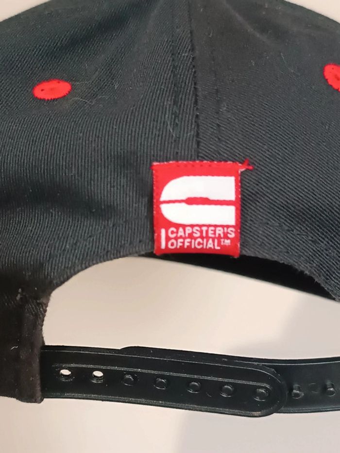 Casquette Chicago Bulls Couleur Noir & Rouge - photo numéro 4