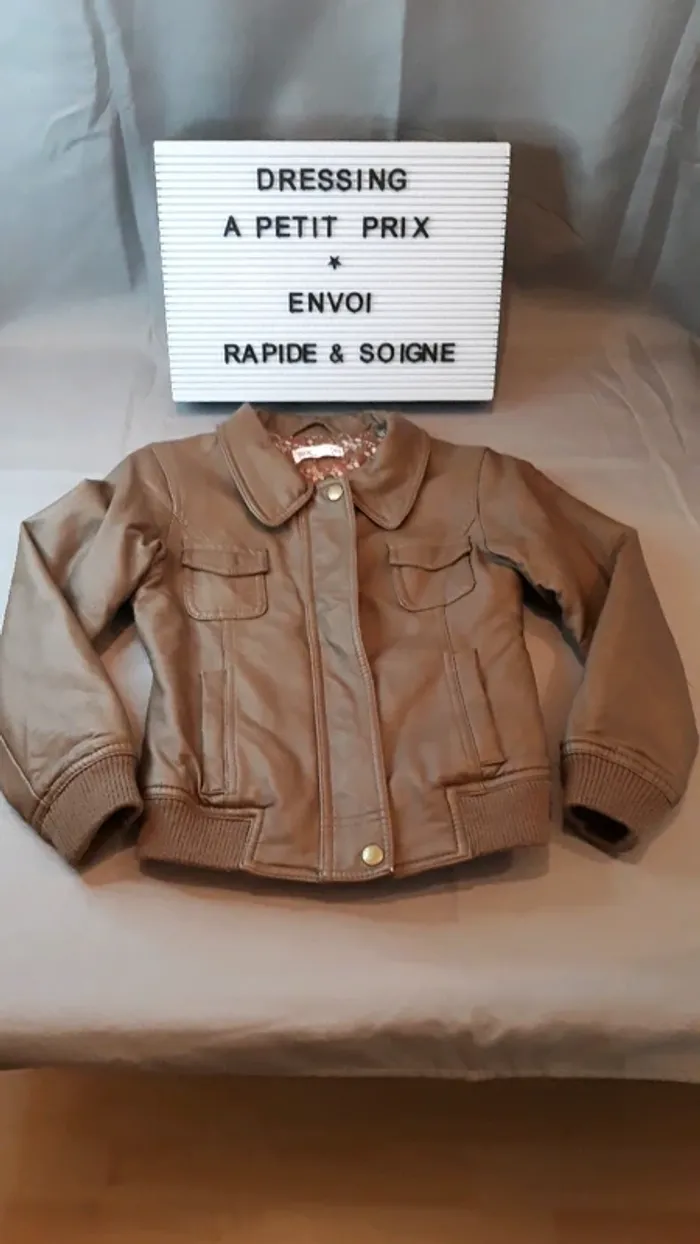 Veste similicuir