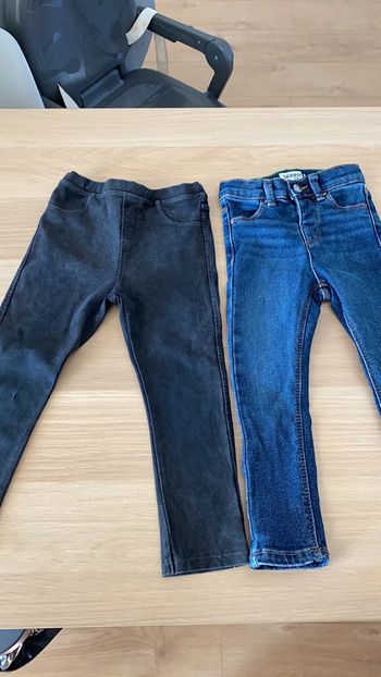 Lot de deux jeans skinny neufs