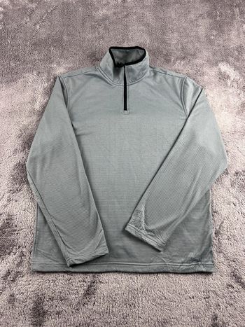 Pull de sport Starter quart zip gris – Taille M
