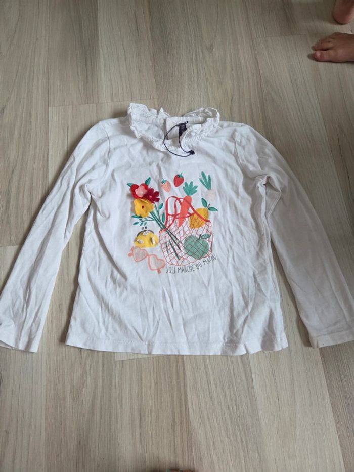 Polo blanc taille 2 ans sergent major