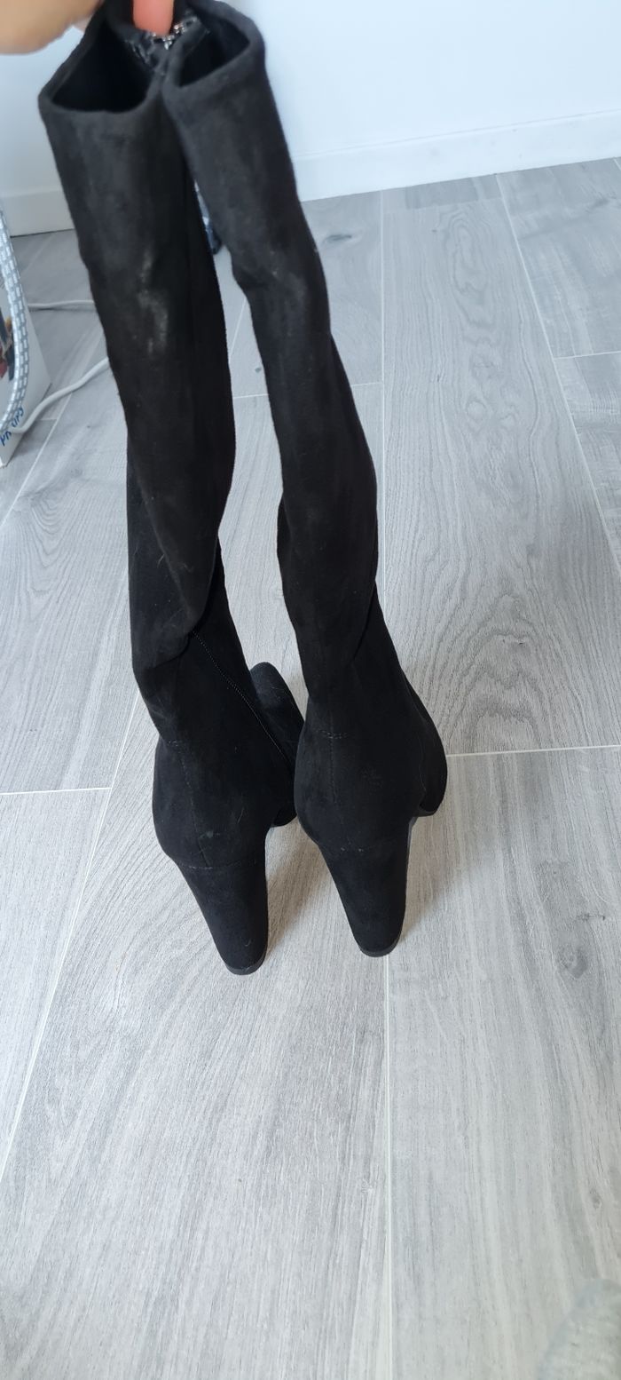 Bottes effet velours - photo numéro 2