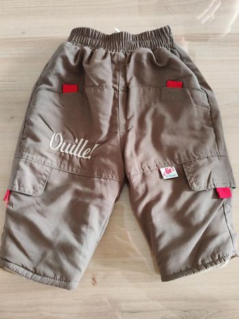 Pantalon fourré Tim pouce 3 mois