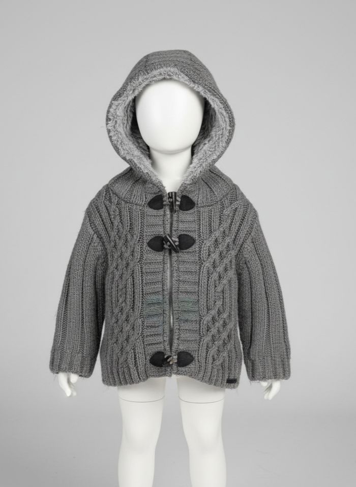 Manteau maille et polaire Zara mixte