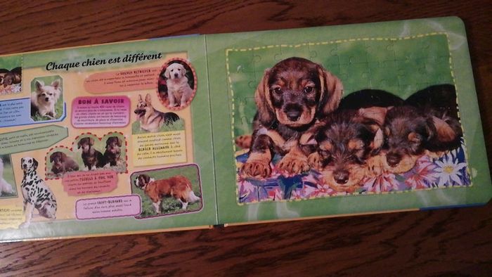 Livre puzzle le chien - photo numéro 2