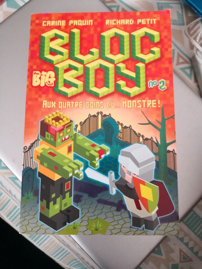 Livre bloc boy