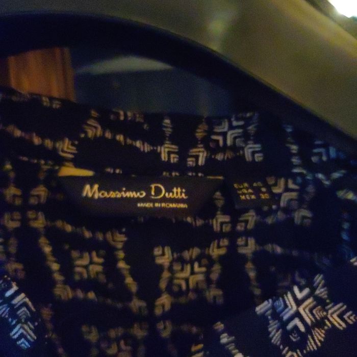 Blouse femme viscose et soie de mûrier. Massimo Dutti. Taille 40 - photo numéro 2