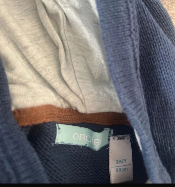 Pull zippé 3 ans okaidi - photo numéro 3