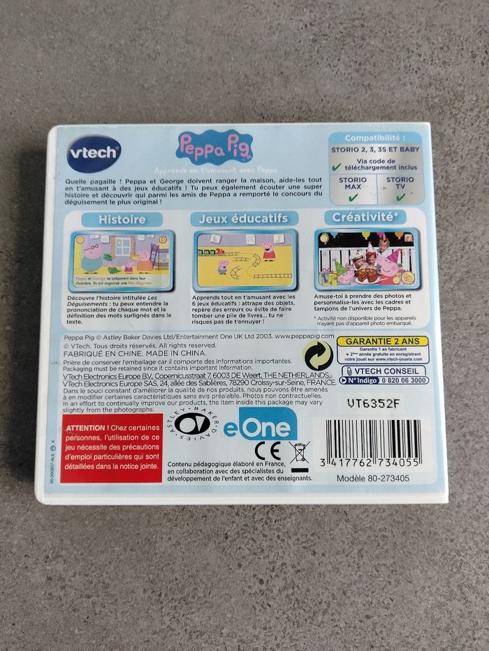 Lot de 2 cartouches de jeux Storio Max - photo numéro 3