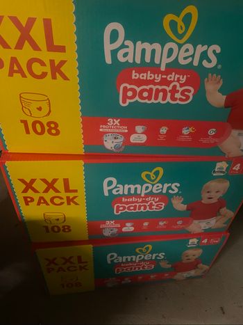 Pampers pants taille 4