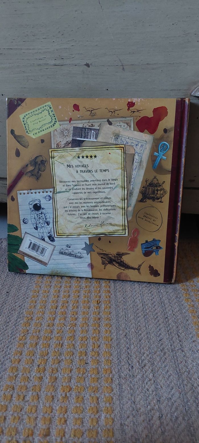 Livre Voyages à travers le
temps - Le journal de Robinson
Hermes - photo numéro 3