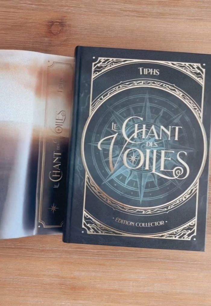 Roman Le Chant des Voiles Relié Collector avec jaspage Tiphs - photo numéro 3