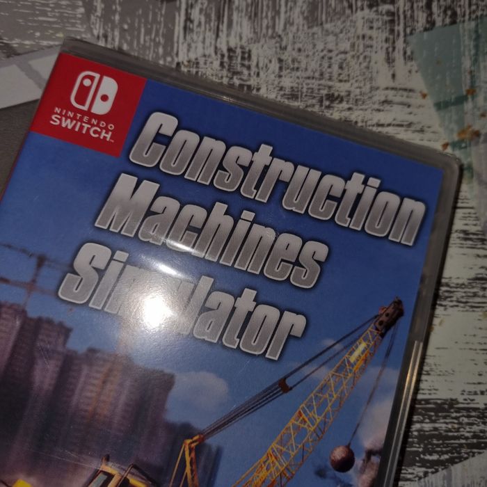 jeu NINTENDO SWITCH  - CONSTRUCTION MACHINES SIMULATOR 🎁 NEUF SOUS BLISTER 🎁 idée cadeau - photo numéro 2