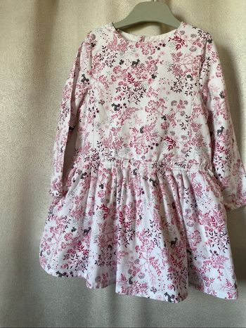 Trop jolie petite robe thème forêt 4 ans Sergent Major