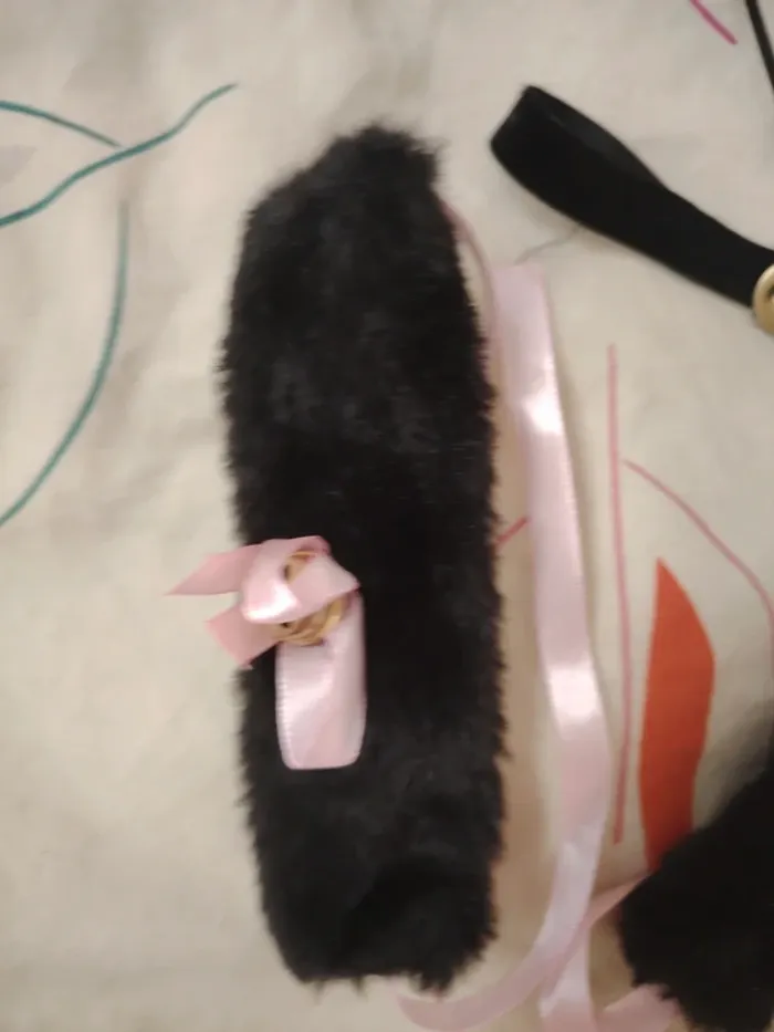 Déguisement cosplay sexy chat avec clochettes - photo numéro 4
