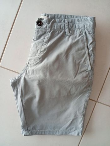Short chino bleu ciel