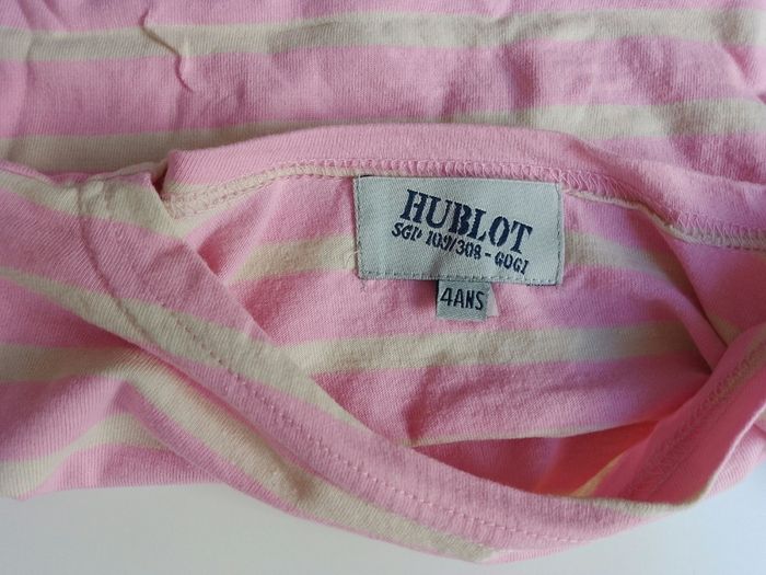 Tee-shirt fille 4 ans Hublot - photo numéro 3