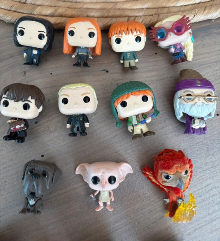 Lot 11 mini Pop Harry Potter + 4 pencil topper - photo numéro 2