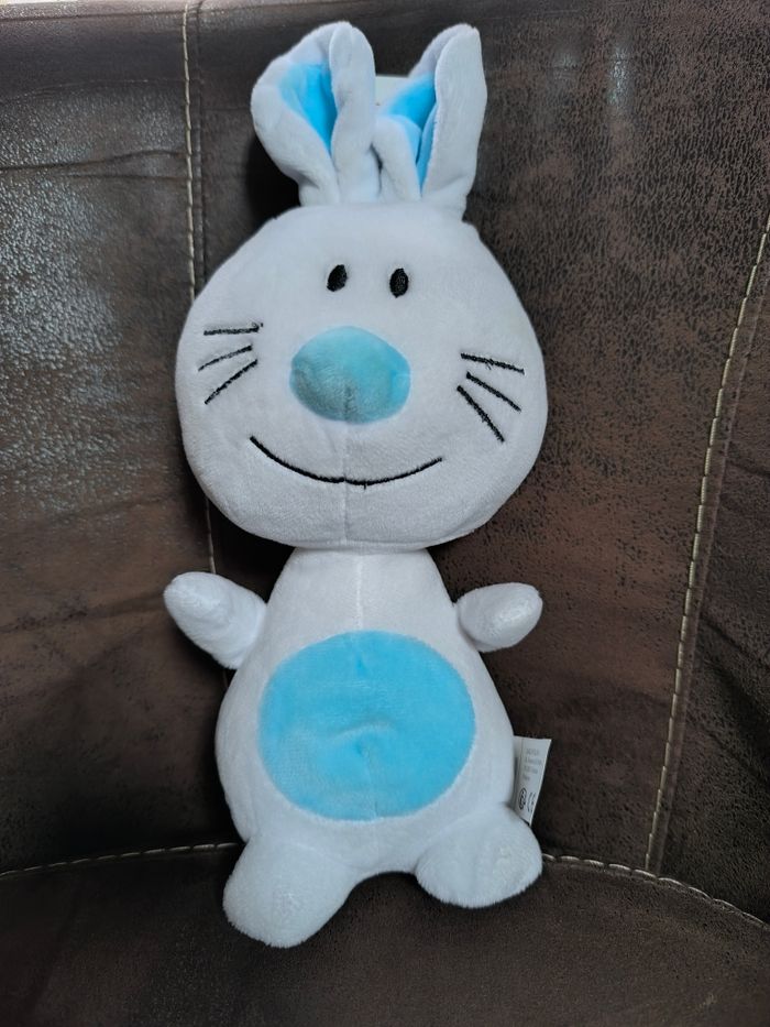 Peluche lapin cartoon neuve