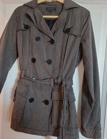 Veste grise pour femme