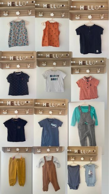 Lot de vêtement 18 mois