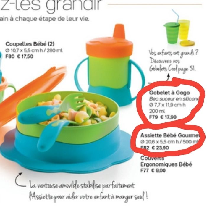 Lot bébé Tupperware - photo numéro 5