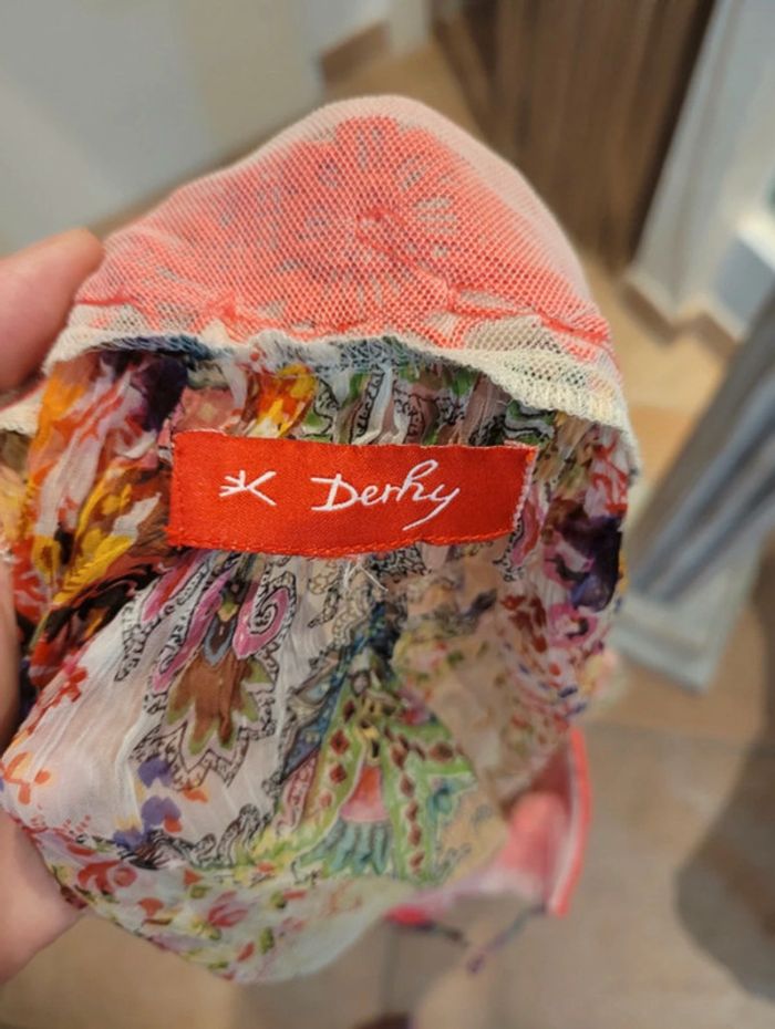 Robe tunique en voile derhy taille m - photo numéro 4