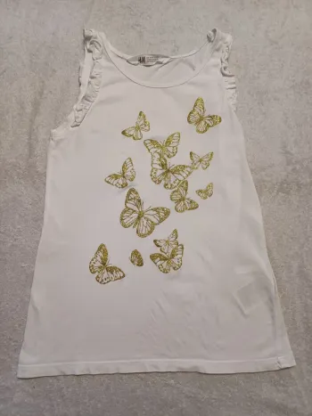 Tee-shirt débardeur 10 ans H&M (réf perso G-M36)(familleac72)