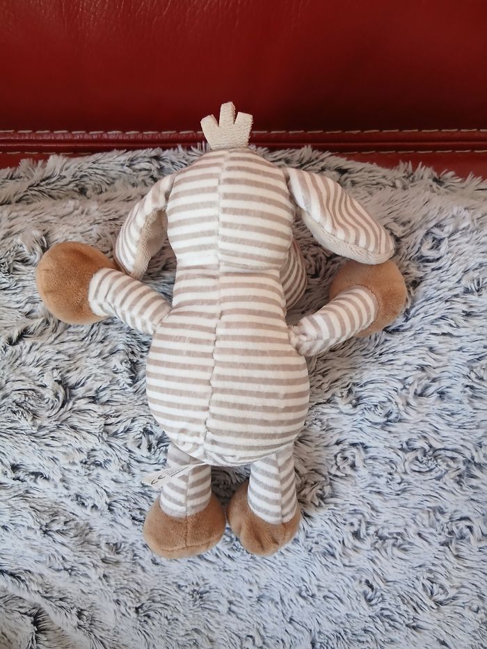 Doudou Petit Chien avec rayures *Filantex - photo numéro 4