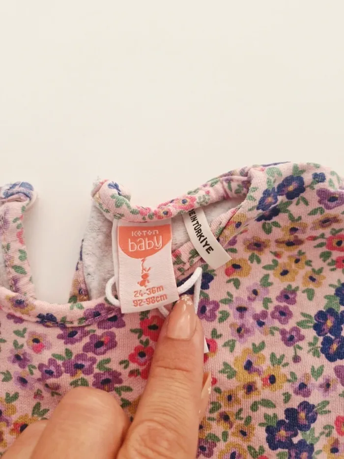 Robe à fleurs koton - photo numéro 2