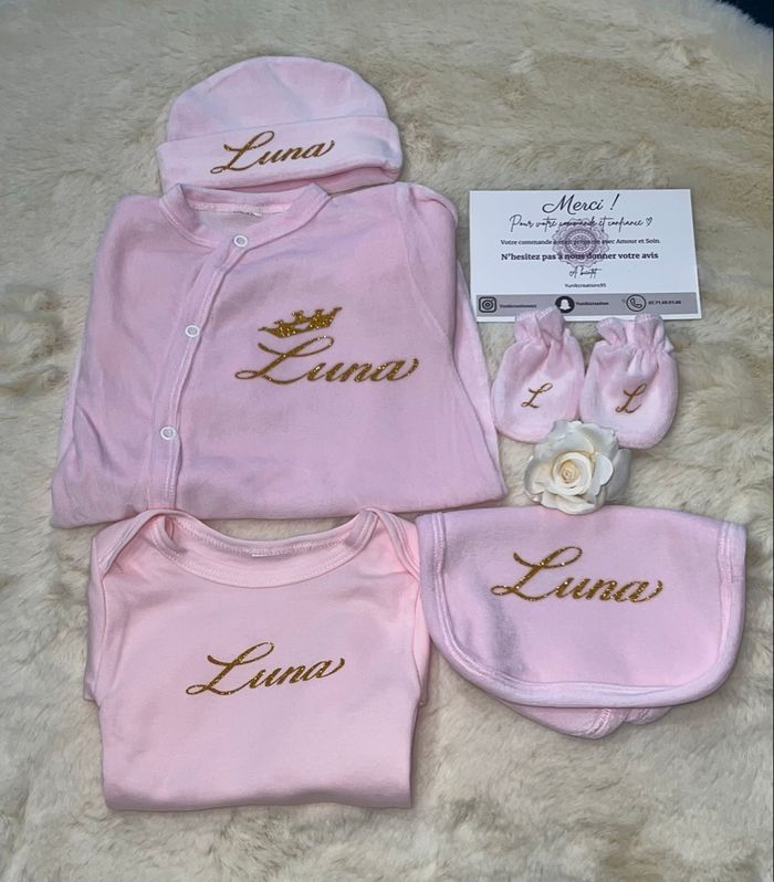 Kit naissance personnalisé baby Pink - photo numéro 4