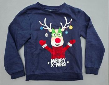 Pull Noël 8 ans fille kiabi neuf