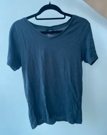 T shirt bleu marine H&M