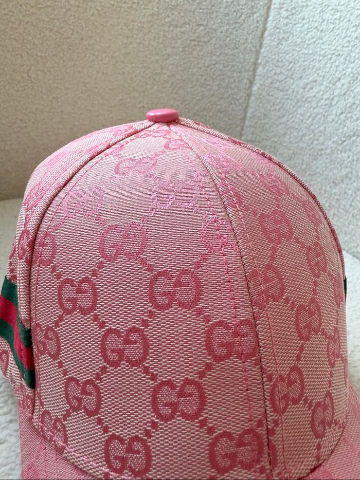Casquette Gucci Rose - photo numéro 4