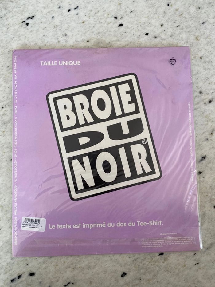 T-shirt 50ans Broie du noir neuf TU - photo numéro 2