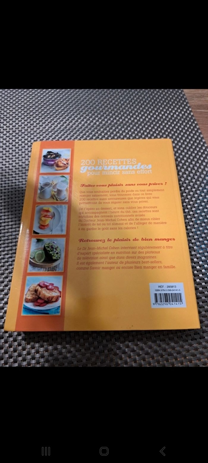 Livre recettes pour mincir - photo numéro 2