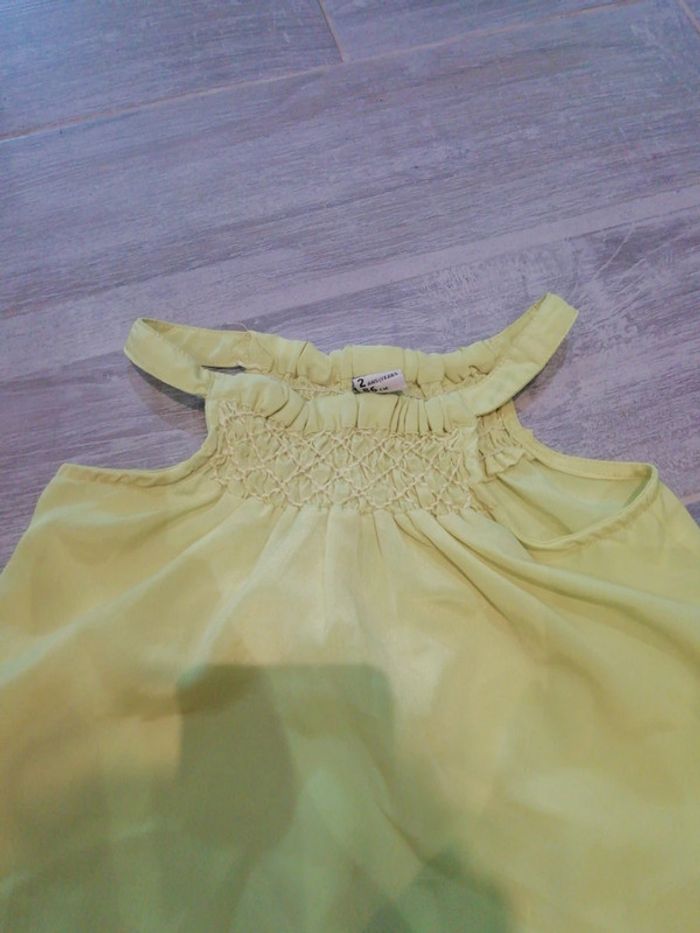 Débardeur fine bretelles fille 2 ans - photo numéro 2