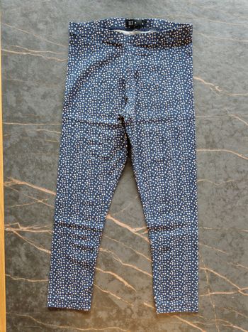 Legging fleuri NEUF Tex 5-6 ans